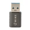 WINX LINK Simple USB į Type-C adapteris dviejų vienetų rinkinys (USB-A vyriškas į USB-C moterišką, 5Gbps, 15W, kosminė pilka, 2 vnt.)