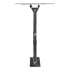 WINX MOUNT Pro visiškai judrus TV laikiklis 32-70 colių televizoriams, dviguba ranka, 40kg, VESA iki 600x400, juodas