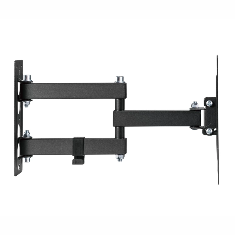 WINX MOUNT Pro visiškai judrus TV laikiklis 32-70 colių televizoriams, dviguba ranka, 40kg, VESA iki 600x400, juodas