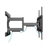 WINX MOUNT Ultra pilno judesio TV laikiklis 32-70 colių ekranams, 40kg apkrova, dviguba ranka, VESA 200x200 iki 600x400, pasukimas ±60°, pakreipimas +5°/-15°