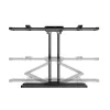 WINX MOUNT Ultra pilno judesio TV laikiklis 32-70 colių ekranams, 40kg apkrova, dviguba ranka, VESA 200x200 iki 600x400, pasukimas ±60°, pakreipimas +5°/-15°