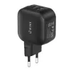 WINX POWER More 35W GaN sieninis įkroviklis - Dual USB-C ir USB-A, PD 3.0 PPS, baltas