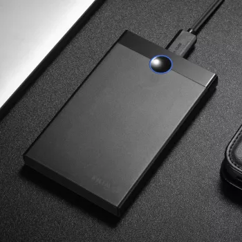 WINX STORE Fast 2,5 colio USB 3.2 Gen 1 SATA HDD/SSD korpusas, be įrankių, juodas