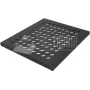 Wirewin SHELF 800 1U BL 19 colių stovo tuščioji plokštė, 1U, juoda, suderinama su 800 mm gyliu