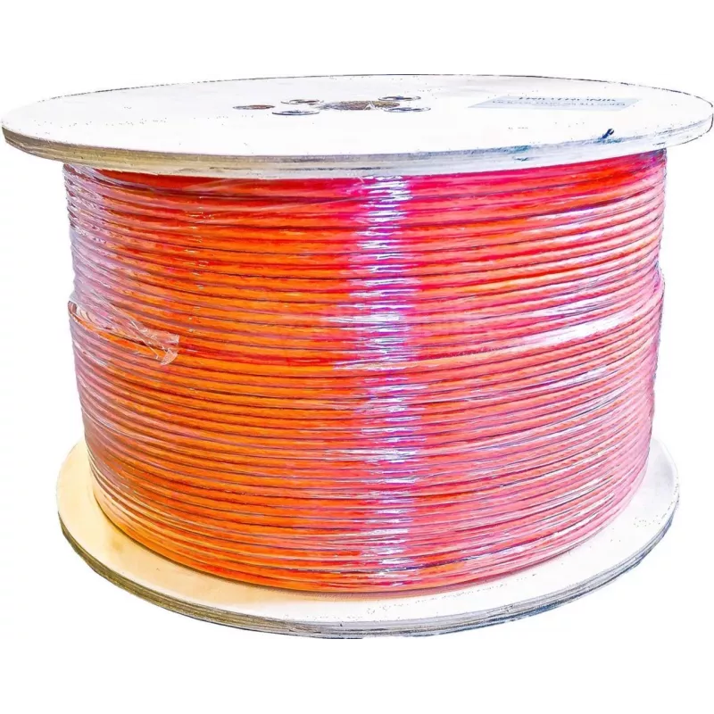 Wirewin VKW SFTP K7 LSOH3 500DXB Cat.7 S/FTP tinklo kabelis ritėje, 500 m, oranžinis, LSOH3