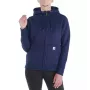 Moteriškas Carhartt Clarksburg užtrauktuku segamas megztinis - tamsiai mėlynas