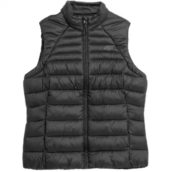 Moterų pūkinė liemenė 4F F091 Deep Black 4FSS23TDJAF091 20S