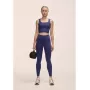 Moteriškos kelnės Casall Edge High Waist tamsiai slyvinės M