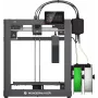 WonderMaker ZR 3D spausdintuvas su Wi-Fi, 300 x 300 x 300 mm spausdinimo sritis, 4 spalvų spausdinimas, metalinis rėmas, pilkas