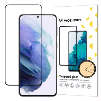 Wozinsky 9H Grūdinto stiklo ekrano apsauga juoda, skirta Samsung Galaxy S23+