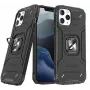 Wozinsky Apple iPhone 13 Pro Ring Armor Case Kickstand Tough Rugged Cover Black