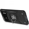 Wozinsky Ring Armor Case, skirtas Google Pixel 7 Pro – Šarvuotas dėklas su magnetiniu laikiklio žiedu – Juoda