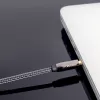Wozinsky USB-C į USB-C laidas 3m Juodas 60W PD greitas įkrovimas ir duomenų sinchronizavimas