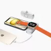 Wozinsky White Lightning (male) - 1m USB-A į Lightning laidas, baltas