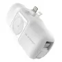 Wozinsky White Lightning (male) - 1m USB-A į Lightning laidas, baltas