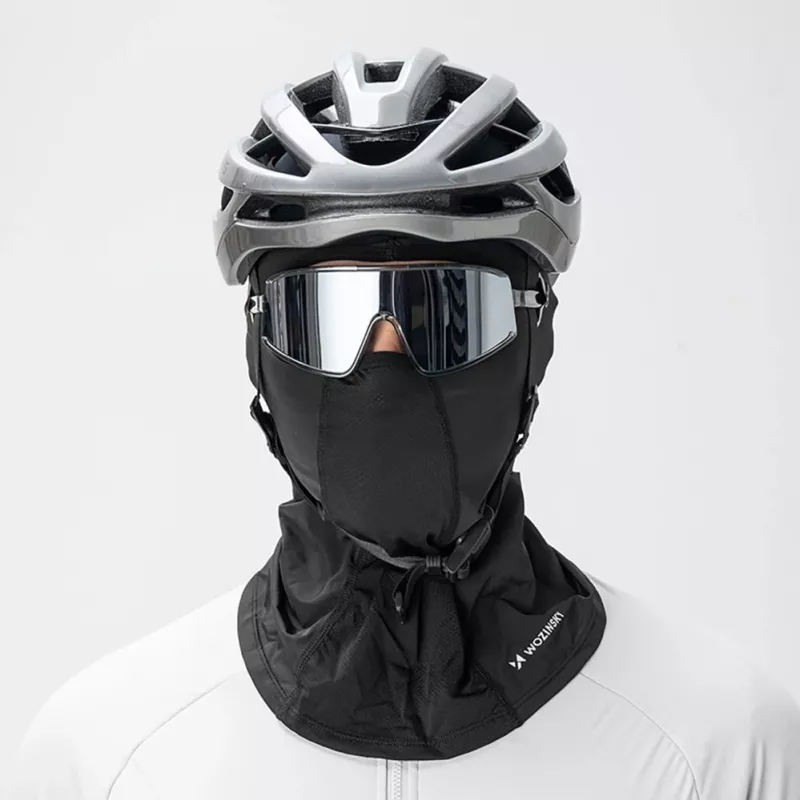 Wozinsky WKM-01B motociklininko/dviratininko balaklava, juoda