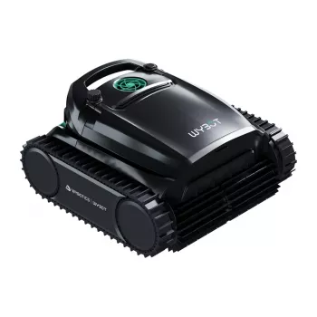 WYBOT M2 belaidis robotizuotas baseino valytuvas su sienų ir vandens linijos valymu, 180 min. veikimo laikas, 7800 mAh baterija, valdymas programėle, tinka įleidžiamiems ir antžeminiams baseinams iki 200 m²
