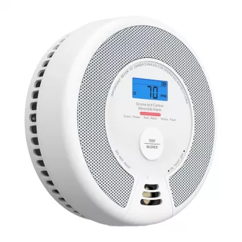 X-SENSE SC07-WX išmanusis Wi-Fi dūmų ir anglies monoksido detektorius su 10 metų įtaisyta baterija