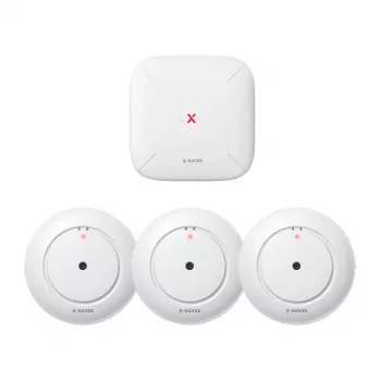 X-SENSE SWS54 išmanusis vandens nuotėkio jutiklis Wi-Fi vandens detektorius su 100 dB aliarmu, programėlės pranešimais, IP67, maitinamas baterija