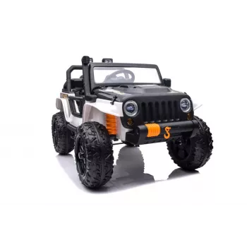 XB-1118 Automobilis su baterija ir LED lemputėmis, mėlynas