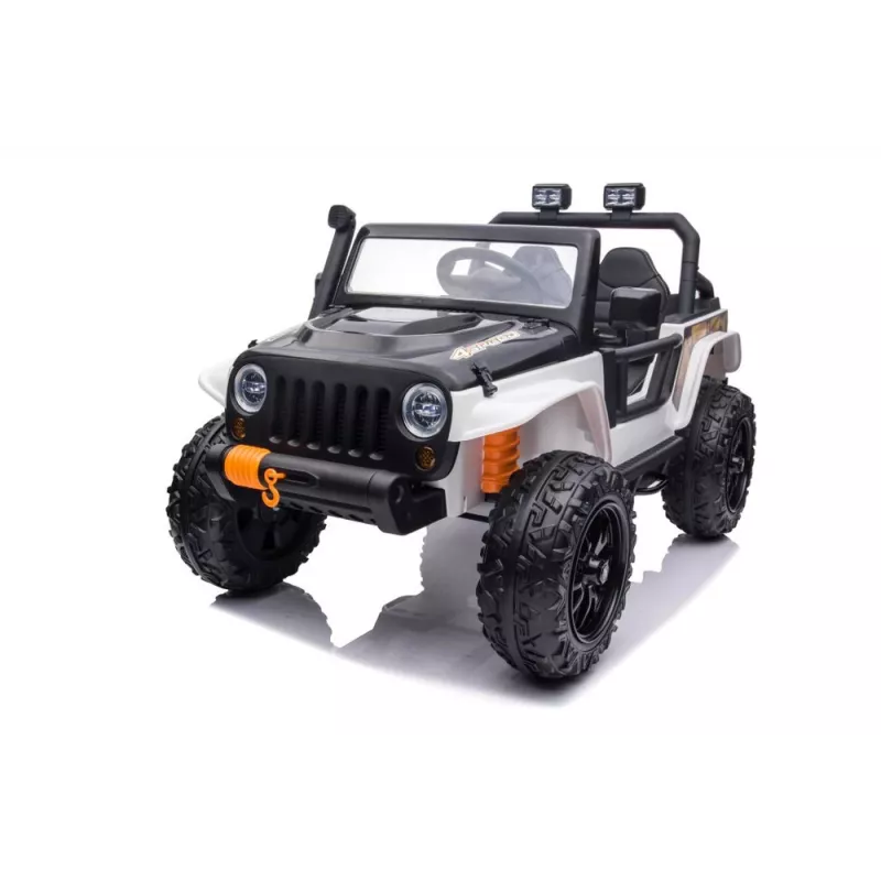 XB-1118 Automobilis su baterija ir LED lemputėmis, mėlynas