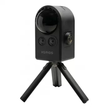 XGRIDS PortalCam Premium rinkinys – 2K QHD išmanusis apsaugos fotoaparatas su AI aptikimu, dviejų juostų Wi-Fi, IP65 atsparus orams, maitinamas baterija, veikia su Alexa ir Google Assistant