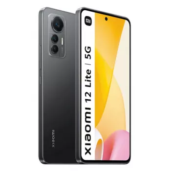 Xiaomi 12 Lite 5G 8/128GB 6.55 inch 120Hz AMOLED 108MP išmanusis telefonas - juoda
