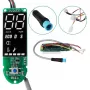 Xiaomi M365/Mi3/Essential/1S/Pro/Pro2 Dashboard Display Panel ir apsauginis silikoninis dangtelis rinkinys