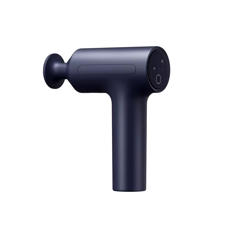 Xiaomi Massage Gun 2 bešepetėlis gilaus audinio perkusinis masažuoklis su 3 antgaliais, USB-C, 2500mAh, iki 5h veikimo, 3 greičiai, 10mm amplitudė, 120N jėga, žemas triukšmas <45dB, PC+stiklo pluošto korpusas