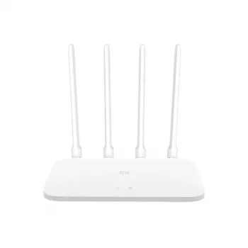 Xiaomi Mi Router 4C Wi-Fi 4 belaidis maršrutizatorius (2.4GHz, 300 Mbps, 4 antenos, 3x Fast Ethernet) baltas