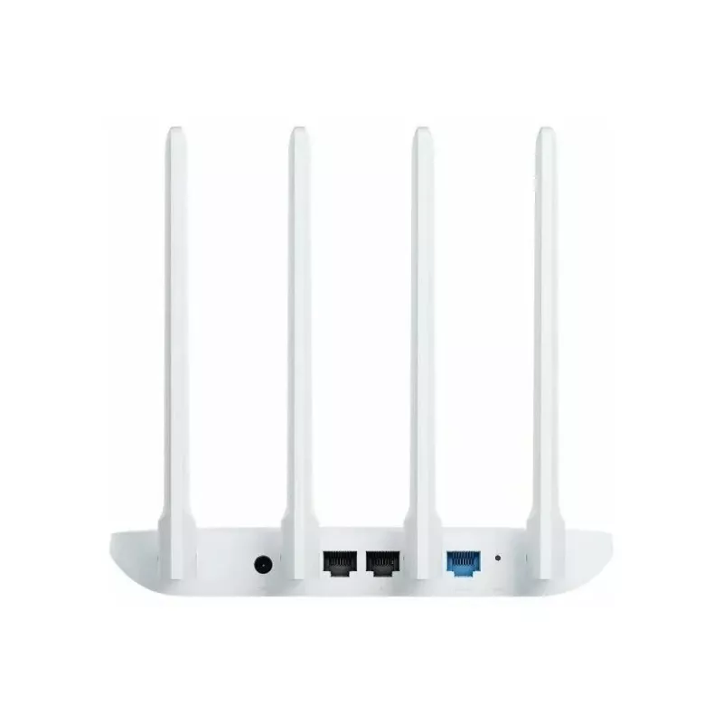 Xiaomi Mi Router 4C Wi-Fi 4 belaidis maršrutizatorius (2.4GHz, 300 Mbps, 4 antenos, 3x Fast Ethernet) baltas