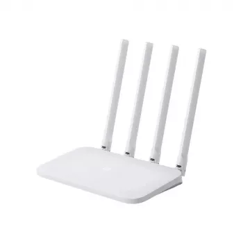Xiaomi Mi Router 4C Wi-Fi 4 belaidis maršrutizatorius (2.4GHz, 300 Mbps, 4 antenos, 3x Fast Ethernet) baltas