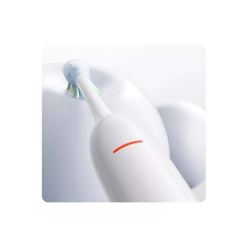 Xiaomi Mijia išmanusis servo-svyruojantis elektrinis dantų šepetėlis Pro White – soninis, 39 600 vibracijų/min, Bluetooth, IPX7, belaidis įkrovimas, EU