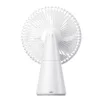 Xiaomi įkraunamas mini ventiliatorius BHR6089GL 2000mAh USB nešiojamas rankinis ventiliatorius su nuimamu pagrindu, 4 greičiai, bešepetėlis variklis, baltas