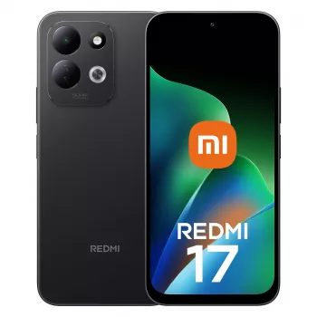 Xiaomi Redmi 17 4G Dual SIM, 4GB RAM, 256GB atmintis, 6.7 colio IPS LCD, 50MP kamera, 5000mAh, juodas