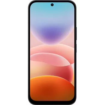 Xiaomi Redmi 17 5G išmanusis telefonas - 6,9 colio LCD, 4GB RAM, 128GB, Hybrid Dual SIM, 7500mAh, NFC, juodos spalvos