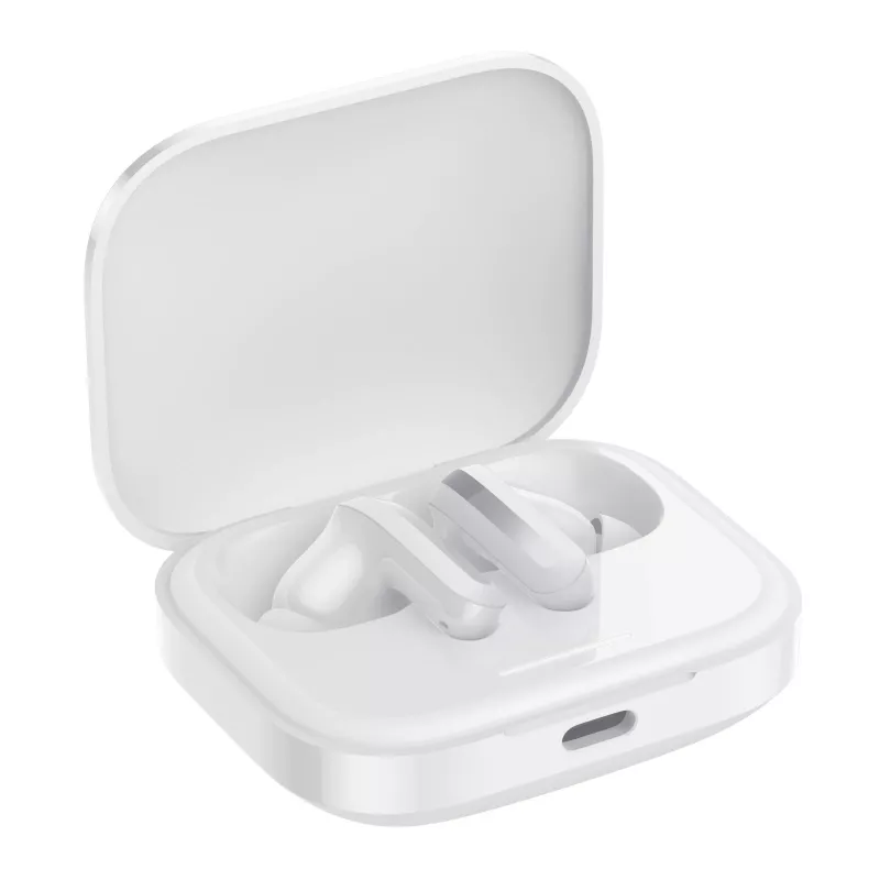 Xiaomi Redmi Buds 5 True Wireless Earbuds su hibridiniu ANC, balta spalva
