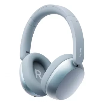 Xiaomi Redmi Headphones Neo BHR08W6GL belaidės ausinės virš ausų, Bluetooth 5.4, triukšmo slopinimas, mikrofonas, 40 mm garsiakalbiai, 72 val. baterija, Mist Blue