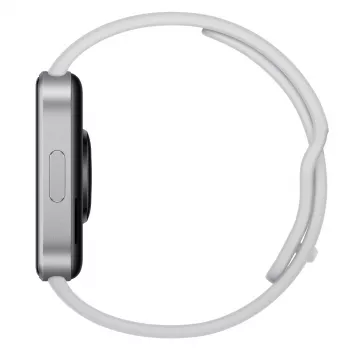 Xiaomi Redmi Watch 6 Active Matte Silver išmanusis laikrodis su AMOLED ekranu, GPS, Bluetooth skambučiais, 14 dienų baterija