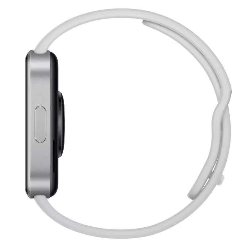 Xiaomi Redmi Watch 6 Active Matte Silver išmanusis laikrodis su AMOLED ekranu, GPS, Bluetooth skambučiais, 14 dienų baterija