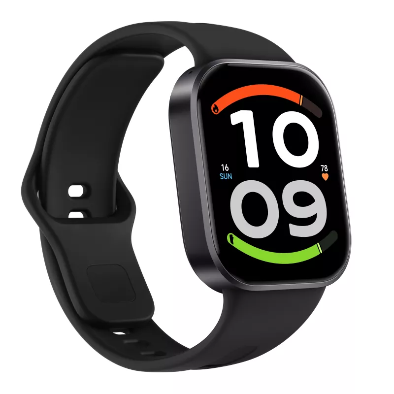 Xiaomi Redmi Watch 6 Active (Midnight Black) išmanusis laikrodis, 1.83 colio LCD, Bluetooth skambučiai, 12 dienų baterija