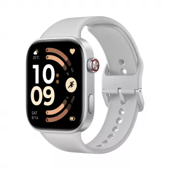 Xiaomi REDMI Watch 6 išmanusis laikrodis GPS AMOLED 2.07 colio vandeniui atsparus sidabriškai pilkas