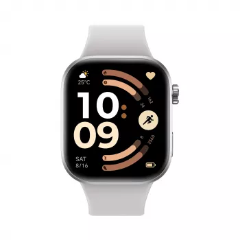 Xiaomi REDMI Watch 6 išmanusis laikrodis GPS AMOLED 2.07 colio vandeniui atsparus sidabriškai pilkas