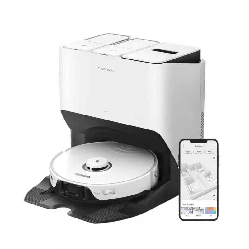Xiaomi Roborock S8 Pro Ultra Robot Vacuum Cleaner White