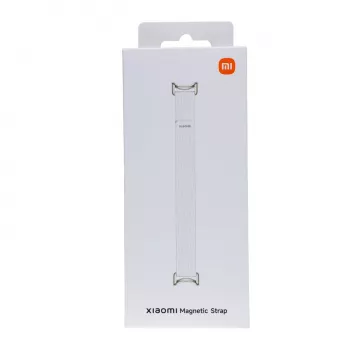 Xiaomi Smart Band 10 magnetinis Kona odos dirželis - ledo baltumo