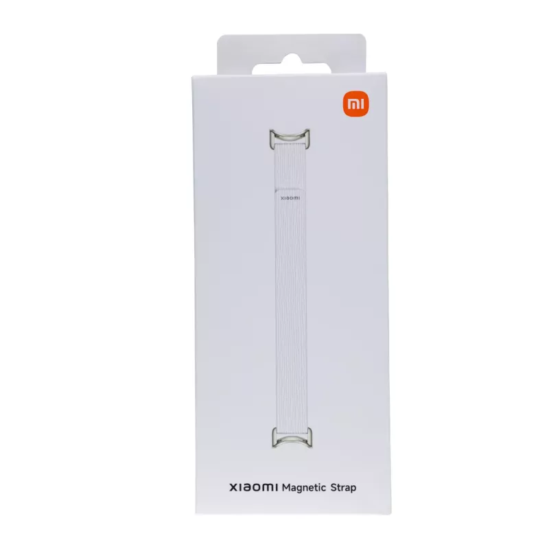 Xiaomi Smart Band 10 magnetinis Kona odos dirželis - ledo baltumo