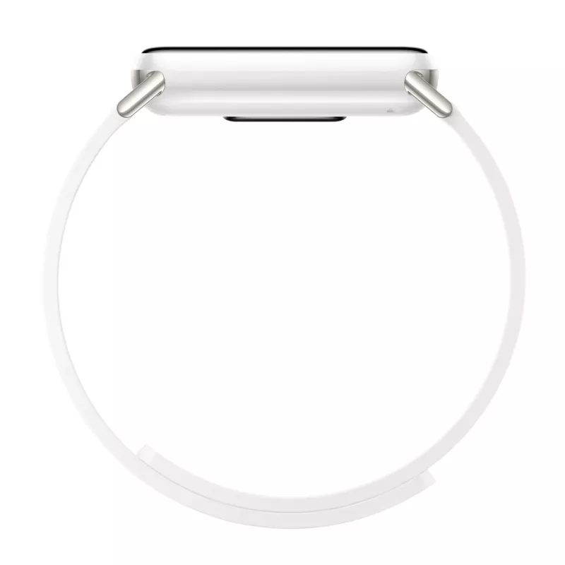 Xiaomi Smart Band 10 magnetinis Kona odos dirželis - ledo baltumo