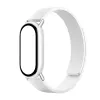 Xiaomi Smart Band 10 magnetinis Kona odos dirželis - ledo baltumo