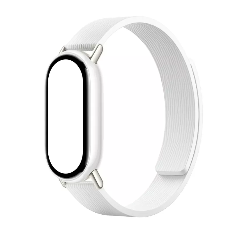 Xiaomi Smart Band 10 magnetinis Kona odos dirželis - ledo baltumo
