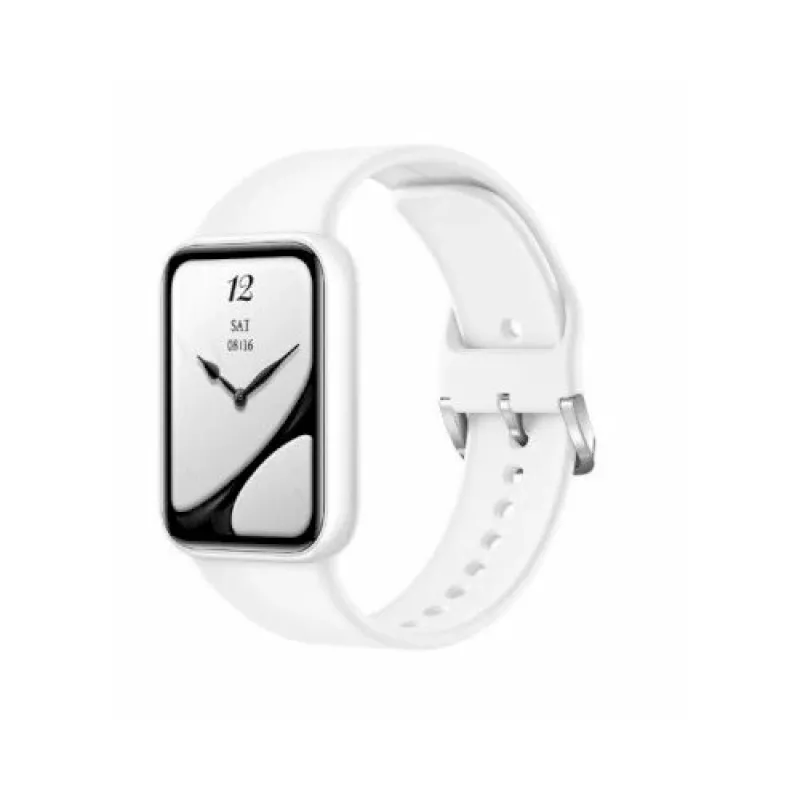 Xiaomi Smart Band 10 Pro Ceramic Edition – 1.74 colio AMOLED aktyvumo stebėjimo juosta su GPS, 5ATM atsparumu vandeniui, balta (BHR095AGL)